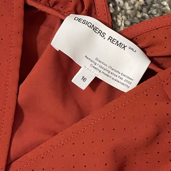 Designers, Remix direction by Charlotte Eskildsen girls tiered sleeveless dress - Picture 7 of 9